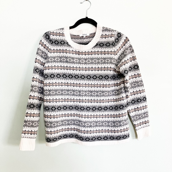 Madewell 100% merino wool nordic sweater size small - Picture 1 of 6